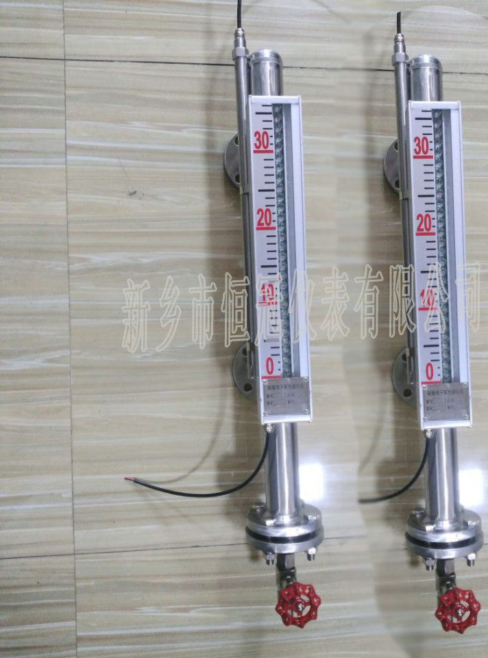磁敏電子雙色液位計（防腐型）已發(fā)貨，江西省的阮經(jīng)理您保持手機暢通，以方便接收